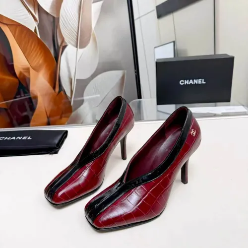 Chanel High-Heeled Shoes For Women #1462640