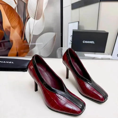 Replica Chanel High-Heeled Shoes For Women #1462640 $125.00 USD for Wholesale