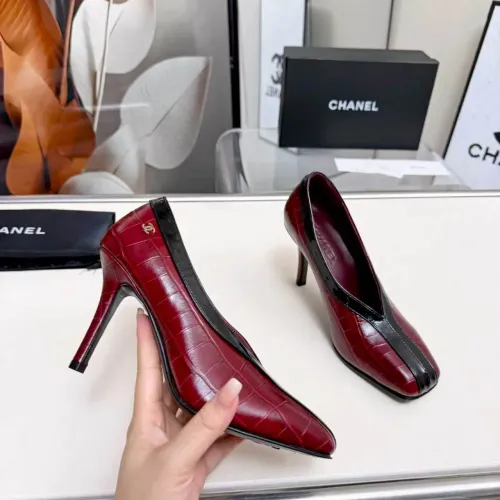 Replica Chanel High-Heeled Shoes For Women #1462640 $125.00 USD for Wholesale
