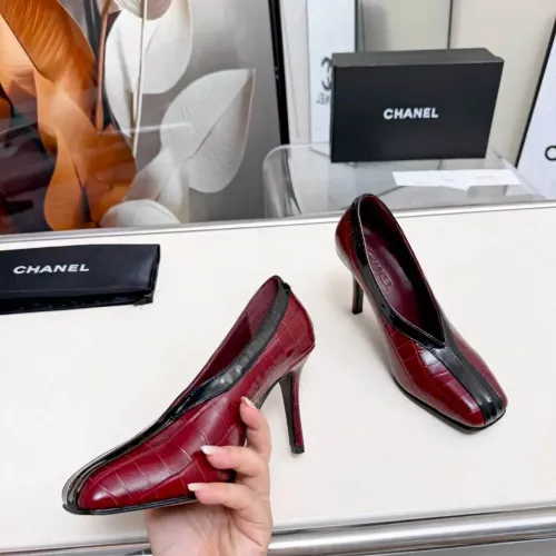 Replica Chanel High-Heeled Shoes For Women #1462640 $125.00 USD for Wholesale