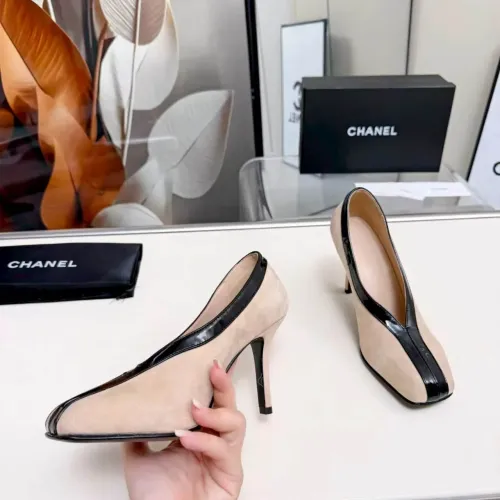 Replica Chanel High-Heeled Shoes For Women #1462642 $125.00 USD for Wholesale