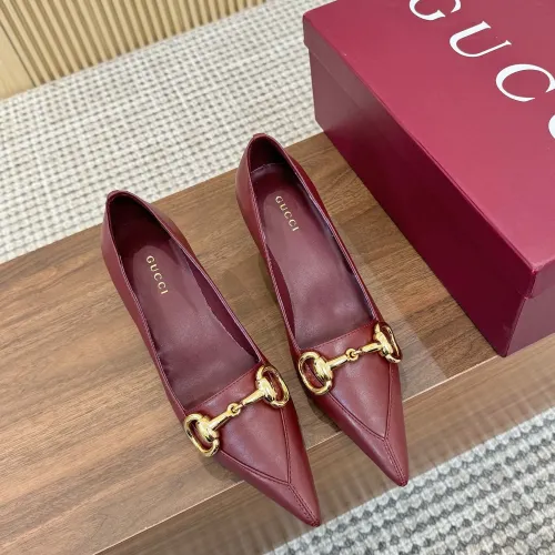 Replica Gucci High-Heeled Shoes For Women #1462655 $100.00 USD for Wholesale
