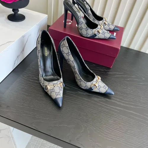 Replica Gucci High-Heeled Shoes For Women #1462659 $112.00 USD for Wholesale