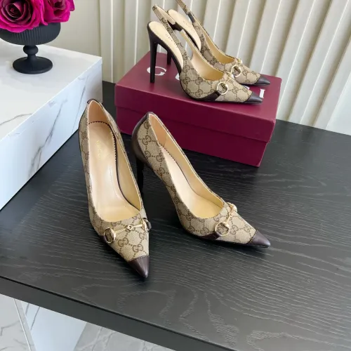 Replica Gucci High-Heeled Shoes For Women #1462660 $112.00 USD for Wholesale