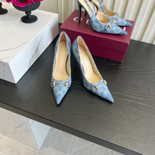 Replica Gucci High-Heeled Shoes For Women #1462661 $112.00 USD for Wholesale