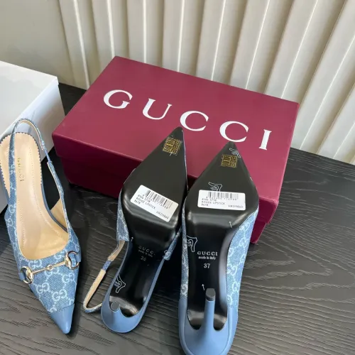 Replica Gucci High-Heeled Shoes For Women #1462661 $112.00 USD for Wholesale