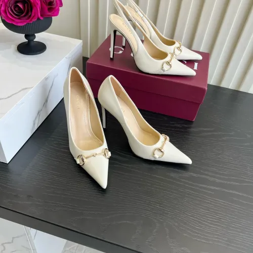 Replica Gucci High-Heeled Shoes For Women #1462662 $112.00 USD for Wholesale
