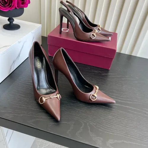 Replica Gucci High-Heeled Shoes For Women #1462664 $112.00 USD for Wholesale