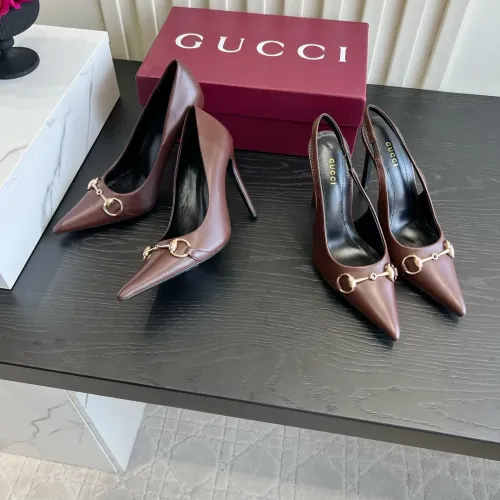 Replica Gucci High-Heeled Shoes For Women #1462664 $112.00 USD for Wholesale
