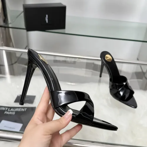 Replica Yves Saint Laurent YSL Slippers For Women #1462691 $92.00 USD for Wholesale