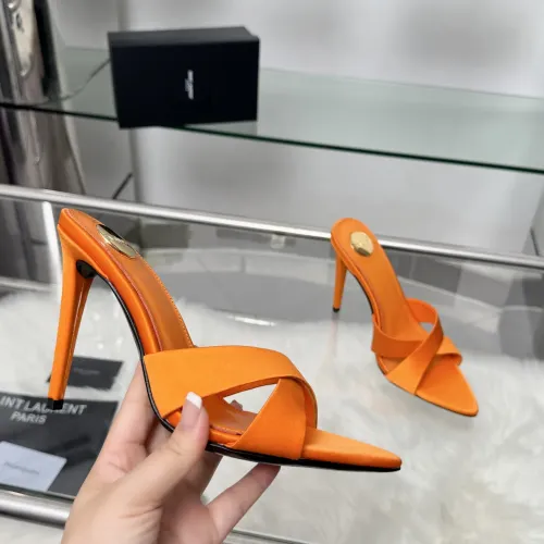 Replica Yves Saint Laurent YSL Slippers For Women #1462695 $92.00 USD for Wholesale