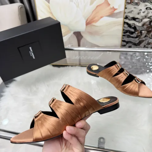 Replica Yves Saint Laurent YSL Slippers For Women #1462698 $102.00 USD for Wholesale