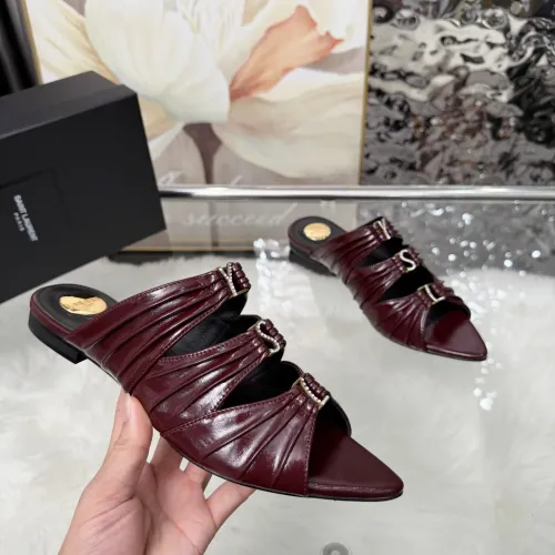 Replica Yves Saint Laurent YSL Slippers For Women #1462700 $102.00 USD for Wholesale