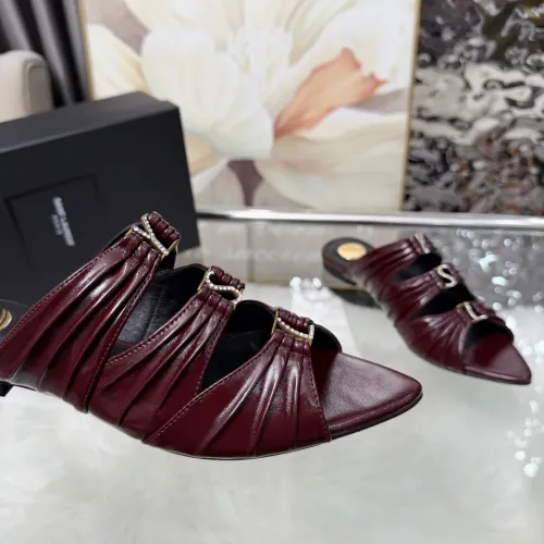 Replica Yves Saint Laurent YSL Slippers For Women #1462700 $102.00 USD for Wholesale