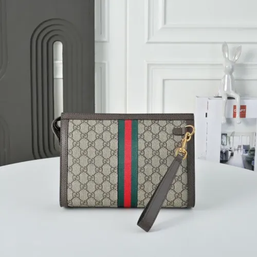 Replica Gucci AAA Man Pouches #1462764 $64.00 USD for Wholesale