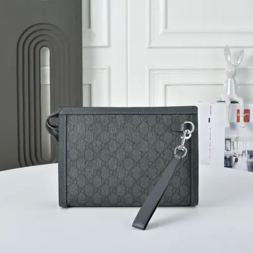 Replica Gucci AAA Man Pouches #1462766 $64.00 USD for Wholesale