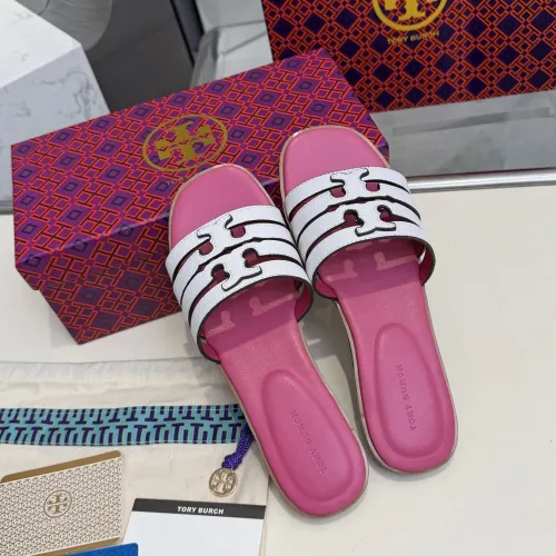 Replica Tory Burch Slippers For Women #1462768 $68.00 USD for Wholesale