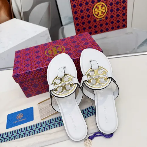 Replica Tory Burch Slippers For Women #1462770 $72.00 USD for Wholesale