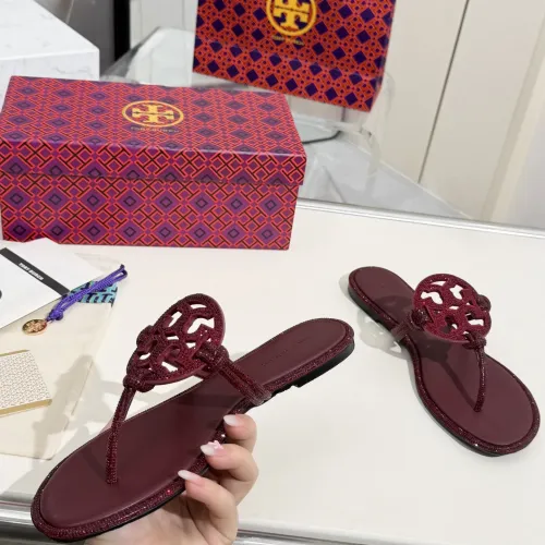 Replica Tory Burch Slippers For Women #1462776 $72.00 USD for Wholesale