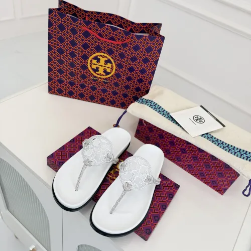Replica Tory Burch Slippers For Women #1462784 $76.00 USD for Wholesale