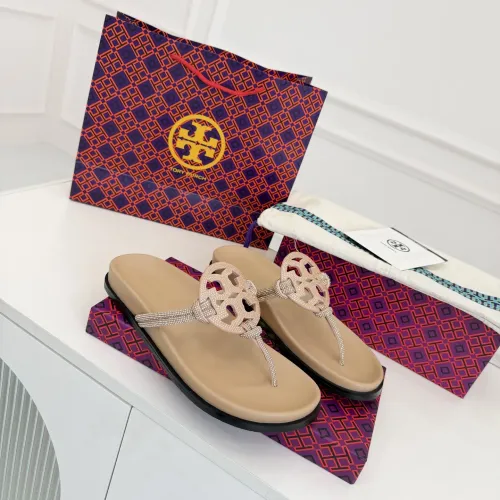Replica Tory Burch Slippers For Women #1462785 $76.00 USD for Wholesale