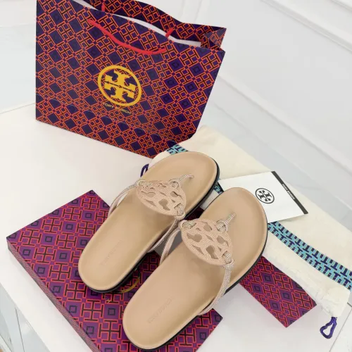 Replica Tory Burch Slippers For Women #1462785 $76.00 USD for Wholesale