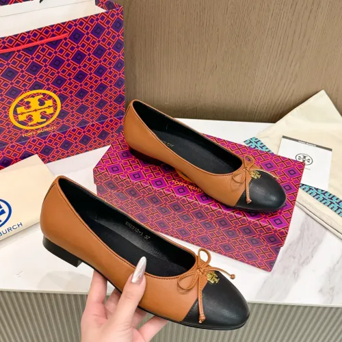Replica Tory Burch Flat Shoes For Women #1462802 $82.00 USD for Wholesale