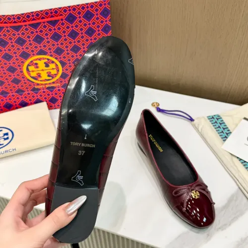 Replica Tory Burch Flat Shoes For Women #1462803 $82.00 USD for Wholesale