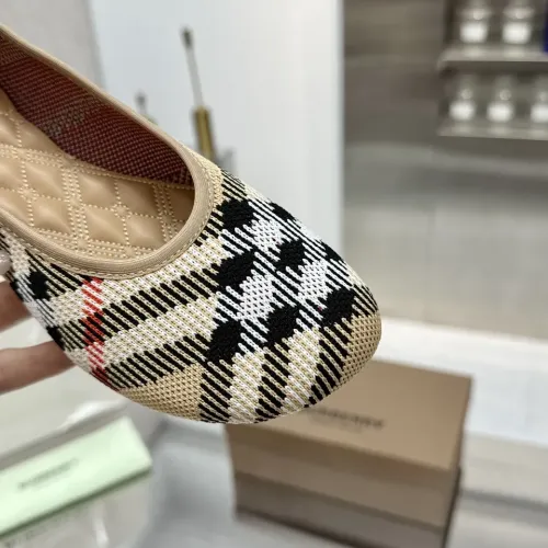 Replica Burberry Flat Shoes For Women #1462806 $76.00 USD for Wholesale