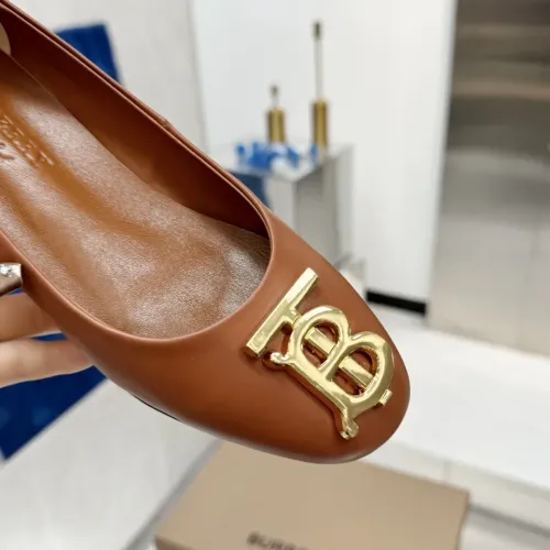 Replica Burberry Flat Shoes For Women #1462850 $85.00 USD for Wholesale