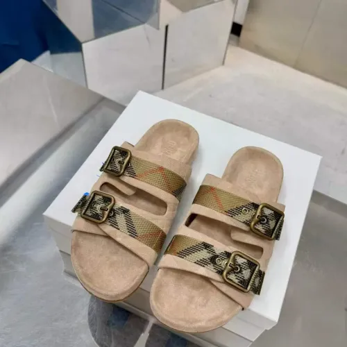 Replica Burberry Slippers For Women #1462852 $88.00 USD for Wholesale