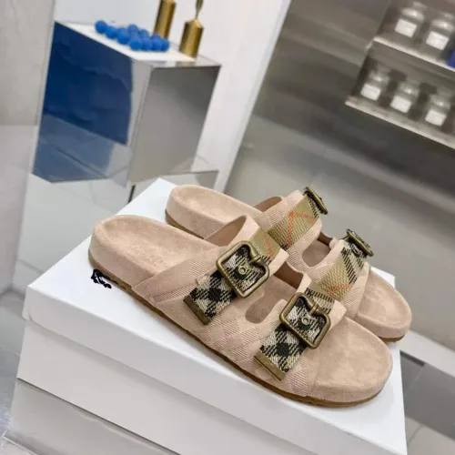 Replica Burberry Slippers For Women #1462852 $88.00 USD for Wholesale