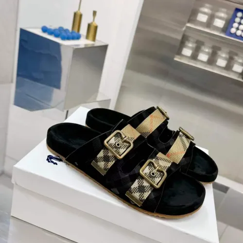 Replica Burberry Slippers For Men #1462856 $92.00 USD for Wholesale