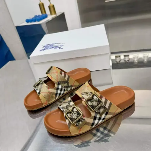 Burberry Slippers For Men #1462858 $92.00 USD, Wholesale Replica Burberry Slippers