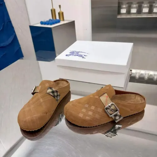 Replica Burberry Slippers For Men #1462861 $92.00 USD for Wholesale