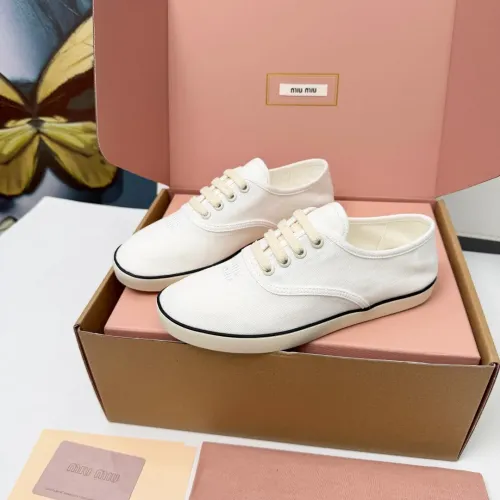 MIU MIU Casual Shoes For Women #1462875 $85.00 USD, Wholesale Replica MIU MIU Casual Shoes