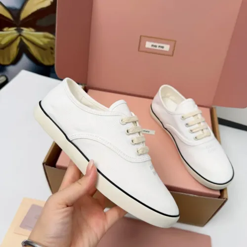 Replica MIU MIU Casual Shoes For Women #1462875 $85.00 USD for Wholesale