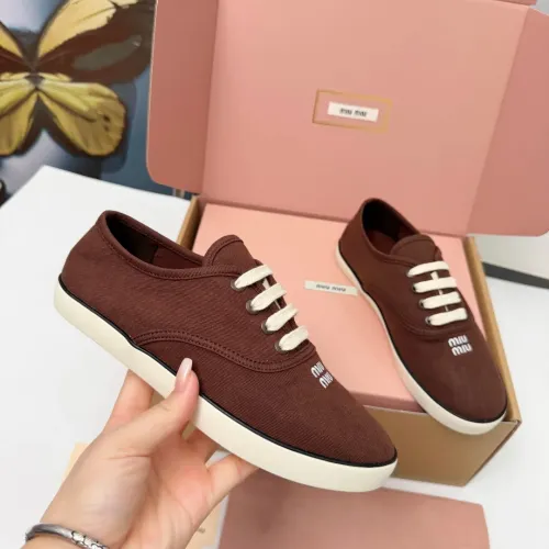 Replica MIU MIU Casual Shoes For Women #1462877 $85.00 USD for Wholesale