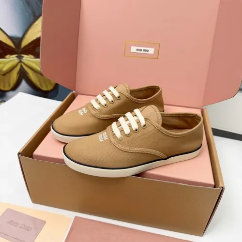 MIU MIU Casual Shoes For Women #1462878 $85.00 USD, Wholesale Replica MIU MIU Casual Shoes