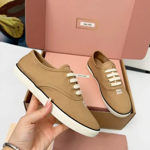 Replica MIU MIU Casual Shoes For Women #1462878 $85.00 USD for Wholesale