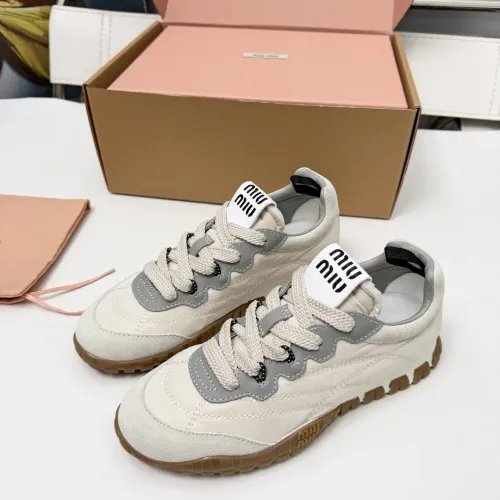 MIU MIU Casual Shoes For Women #1462879 $96.00 USD, Wholesale Replica MIU MIU Casual Shoes