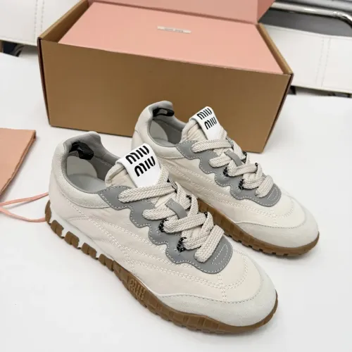 Replica MIU MIU Casual Shoes For Women #1462879 $96.00 USD for Wholesale