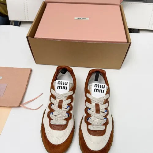 Replica MIU MIU Casual Shoes For Women #1462880 $96.00 USD for Wholesale