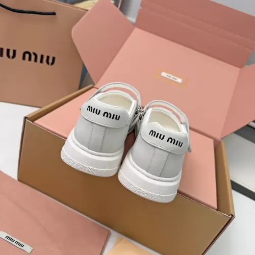 Replica MIU MIU Flat Shoes For Women #1462891 $92.00 USD for Wholesale