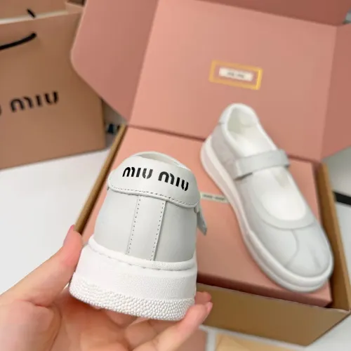 Replica MIU MIU Flat Shoes For Women #1462891 $92.00 USD for Wholesale