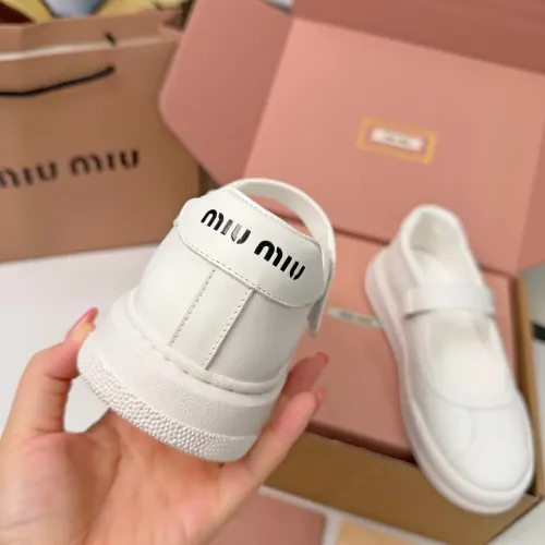 Replica MIU MIU Flat Shoes For Women #1462892 $92.00 USD for Wholesale