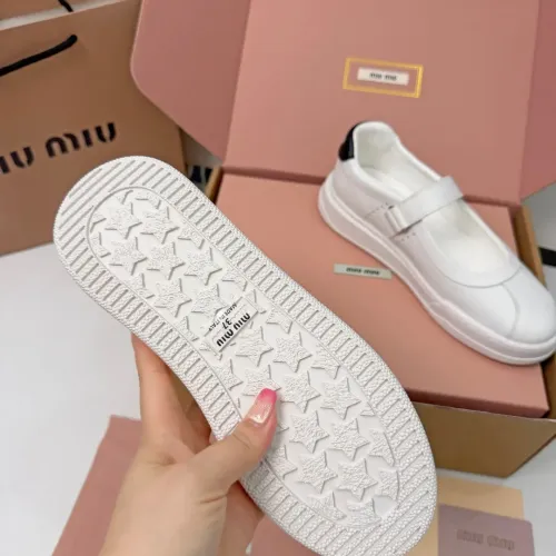 Replica MIU MIU Flat Shoes For Women #1462897 $92.00 USD for Wholesale