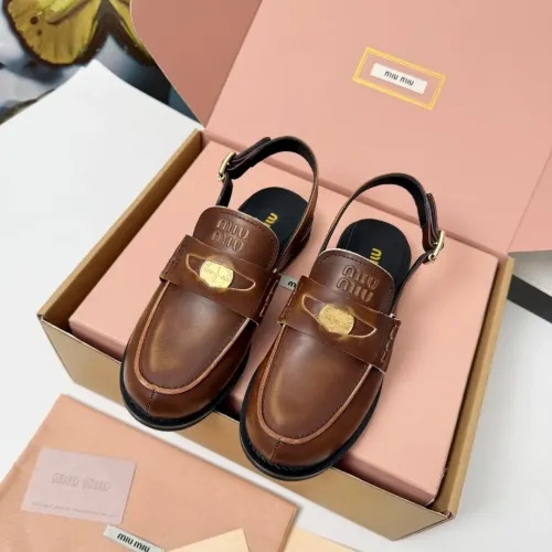 Replica MIU MIU Sandal For Women #1462901 $100.00 USD for Wholesale