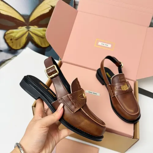 Replica MIU MIU Sandal For Women #1462901 $100.00 USD for Wholesale