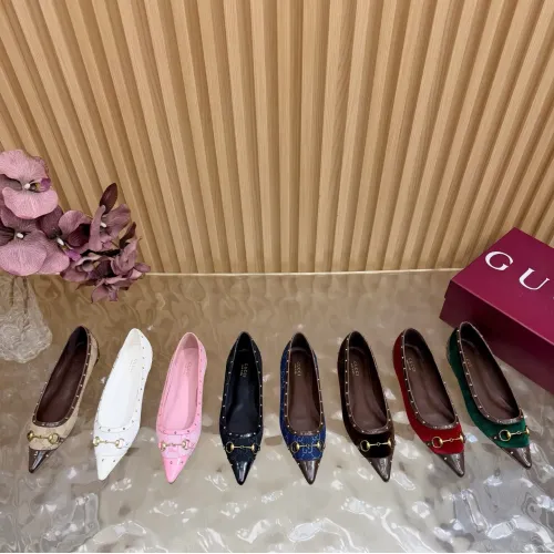 Replica Gucci Flat Shoes For Women #1462941 $122.00 USD for Wholesale